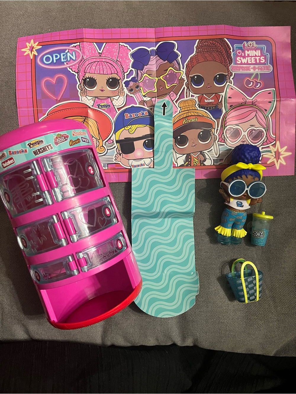 L.O.L. Surprise! Mini Sweets Raspberry Blu Jolly Rancher Doll - Picture 5 of 6